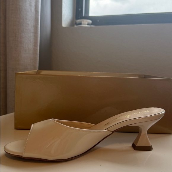 Michele Lopriore Leather Slide Dress Sandals – Size 36 / US 5.5 - Picture 4 of 5